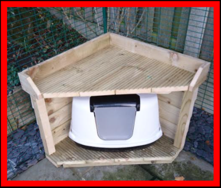 Outdoor cat feeding top station ideas